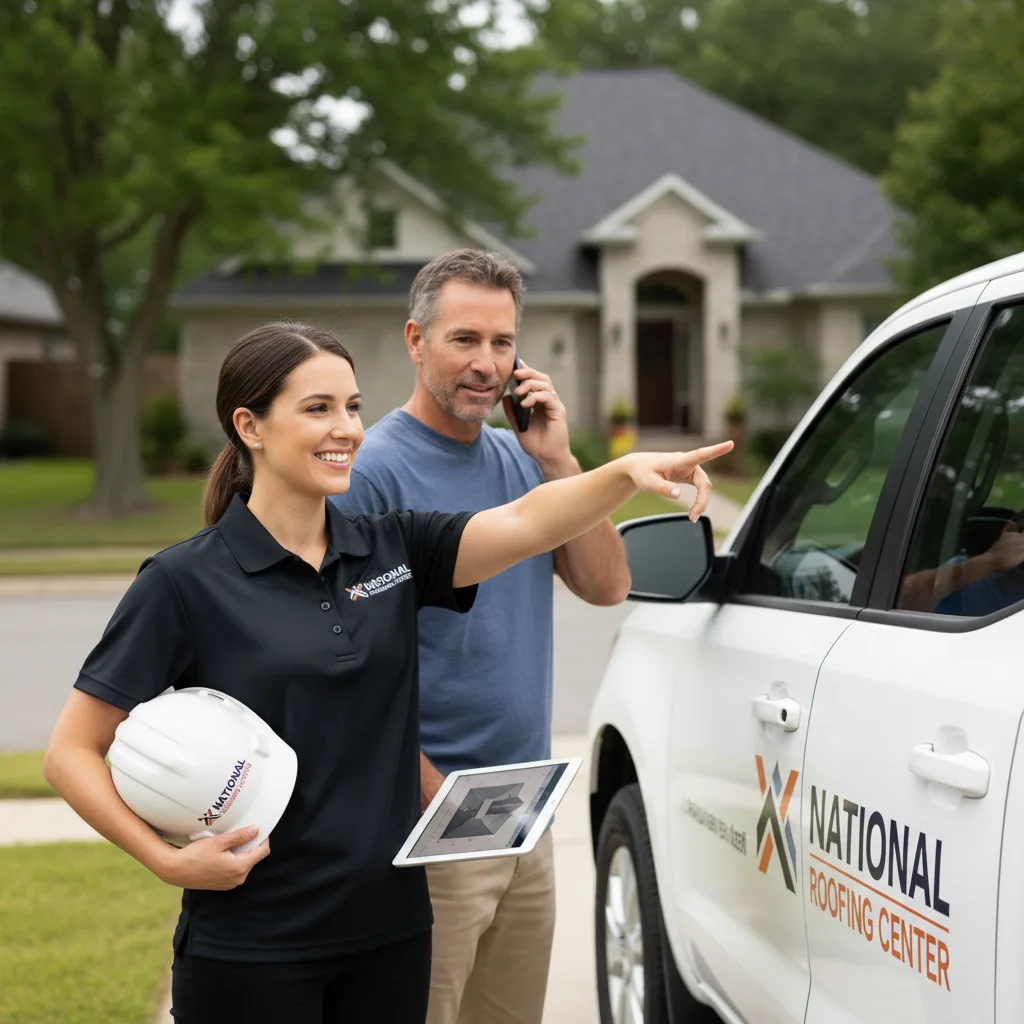 National Roofing Center customer support in Maxwell